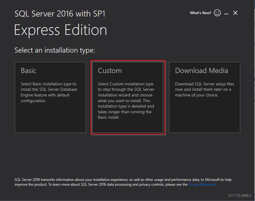 download sql server 2016 express