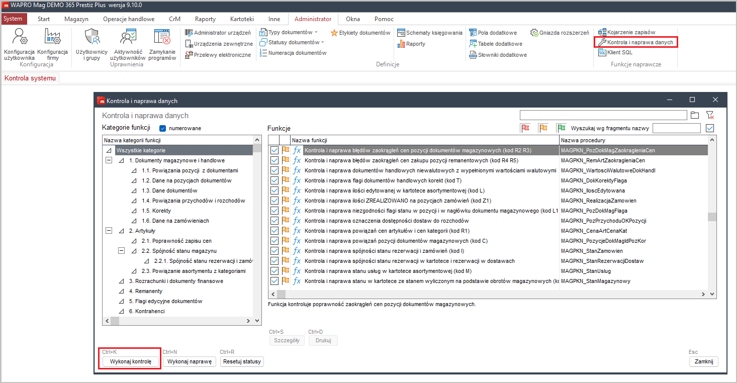 Przygotowanie do remanentu w Wapro Mag