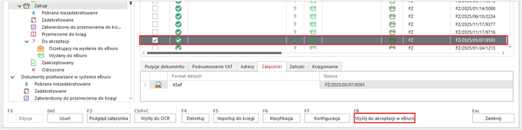 Bufor dokumentów w Wapro Kaper